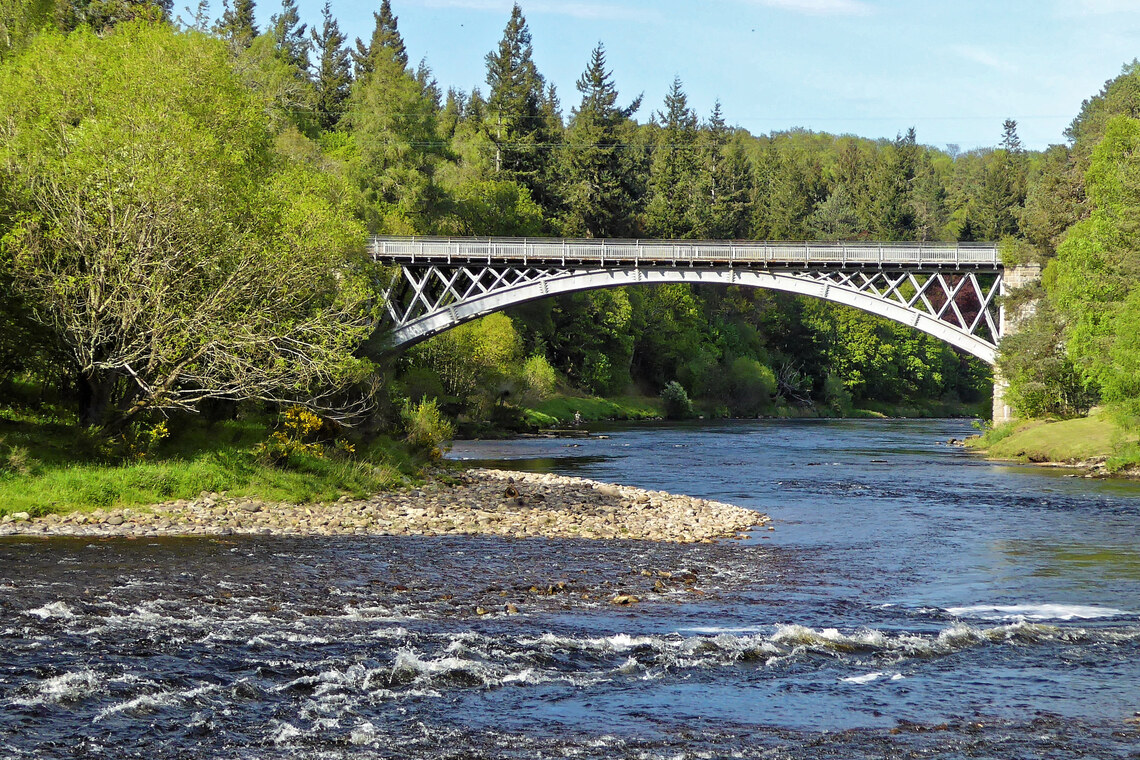 Image of the Carron Bridge