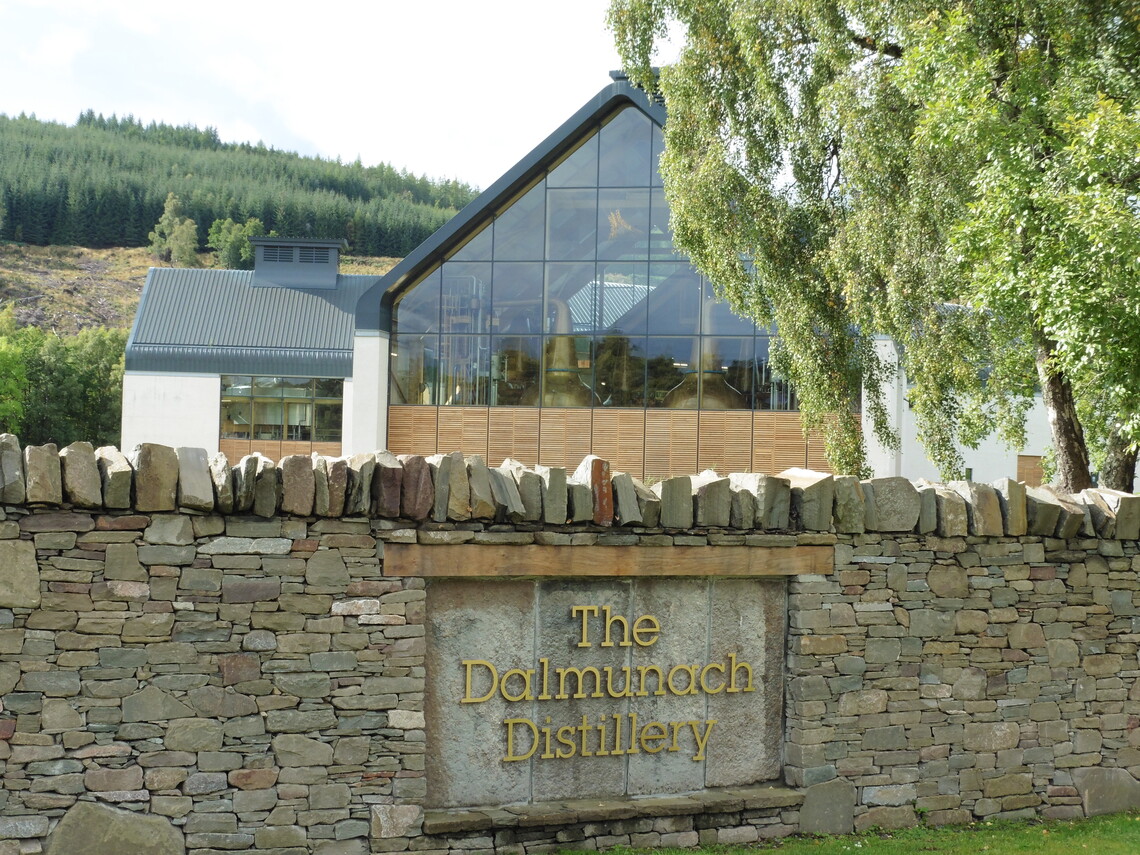 A picture of the Dalmunach Distillery